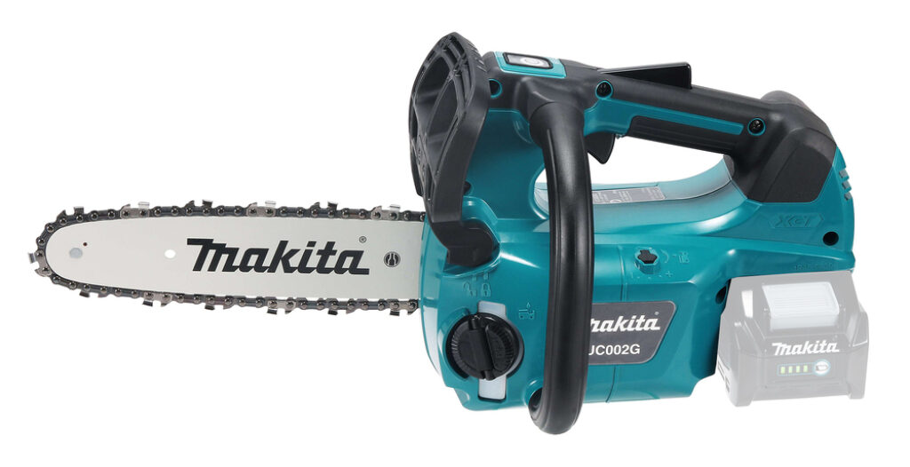 Protezione IPX4 elettrosega a batteria MAKITA UC002GZ